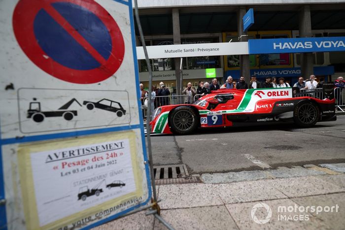 #9 Prema Orlen Team Oreca 07 ? Gibson LMP2 of  Robert Kubica, Louis Deletraz, Lorenzo Colombo 