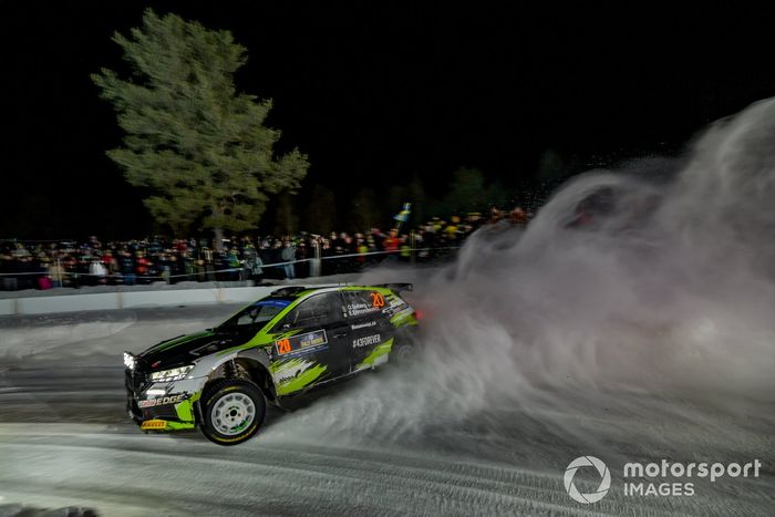 Oliver Solberg, Elliott Edmondson, Skoda Fabia Evo Rally2