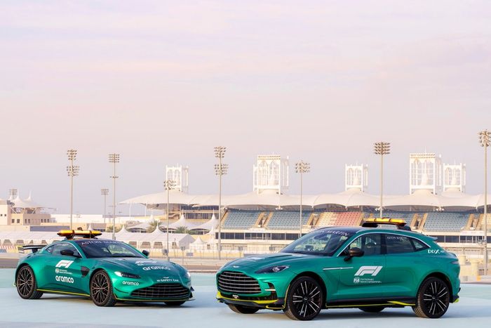 Aston Martin Coche de Seguridad y Coche Médico