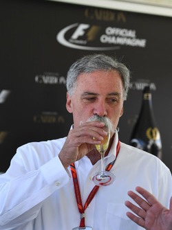 Chase Carey, Director Ejecutivo y Presidente Ejecutivo de la Formula One Group en la Carbon Champagn