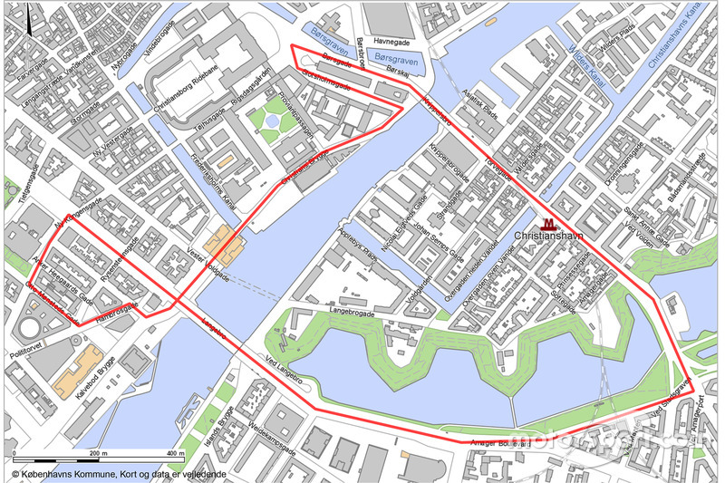 Copenhagen GP 2020 map
