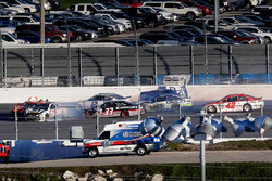 Ryan Newman, Richard Childress Racing Chevrolet, crash