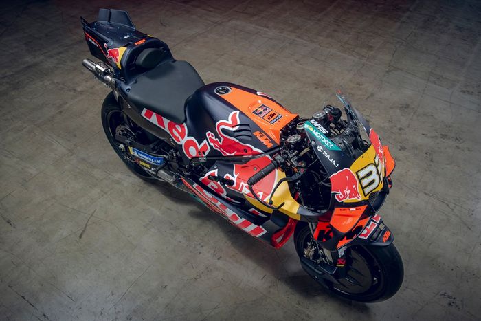 Livery Tim Balap Pabrik Red Bull KTM