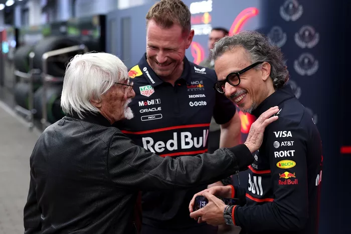Laurent Mekies, Red Bull Racing Team Principal, Bernie Ecclestone