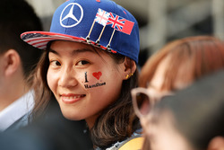 A Lewis Hamilton Mercedes AMG F1 fan