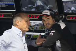 Ron Dennis und Fernando Alonso