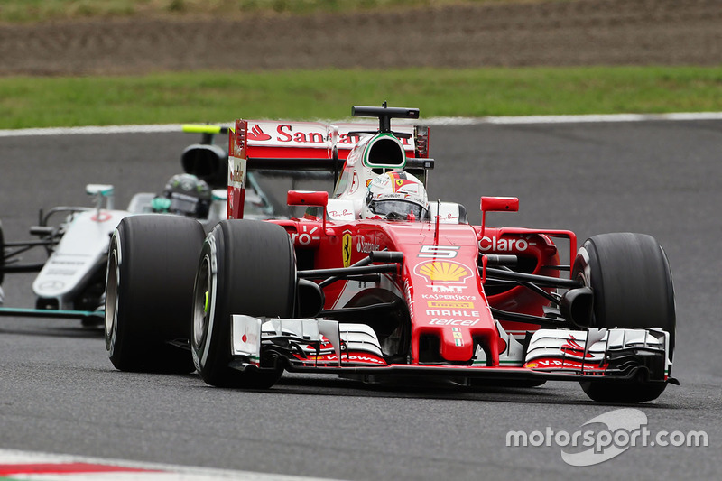 7: Себастьян Феттель, Ferrari SF16-H (штраф - втрата трьох місць на старті)