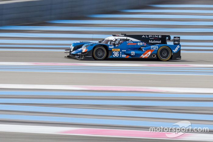 #36 Signatech Alpine A460: Gustavo Menezes, Nicolas Lapierre, Stéphane Richelmi