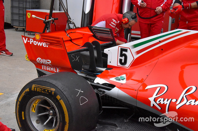 Заднє антикрило Ferrari SF71H