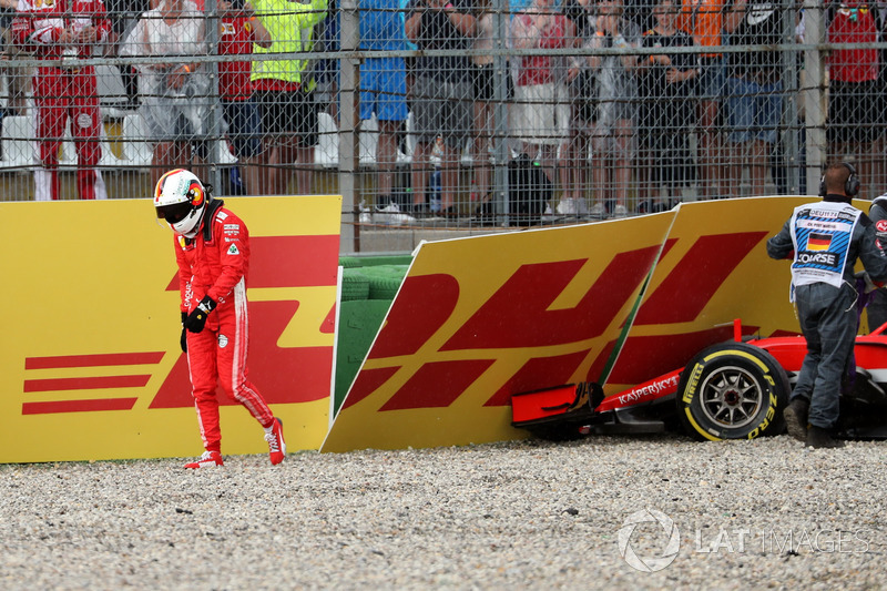 DNF: Sebastian Vettel, Ferrari SF71H