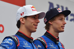 Pierre Gasly, Scuderia Toro Rosso et Brendon Hartley, Scuderia Toro Rosso