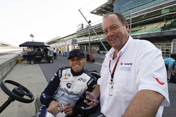 Grahame Clinton with son Max Chilton, Carlin Chevrolet