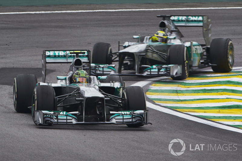 Lewis Hamilton, Mercedes W04, Nico Rosberg, Mercedes W04