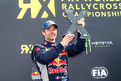 Podium : le 2e Sébastien Loeb, Team Peugeot Hansen