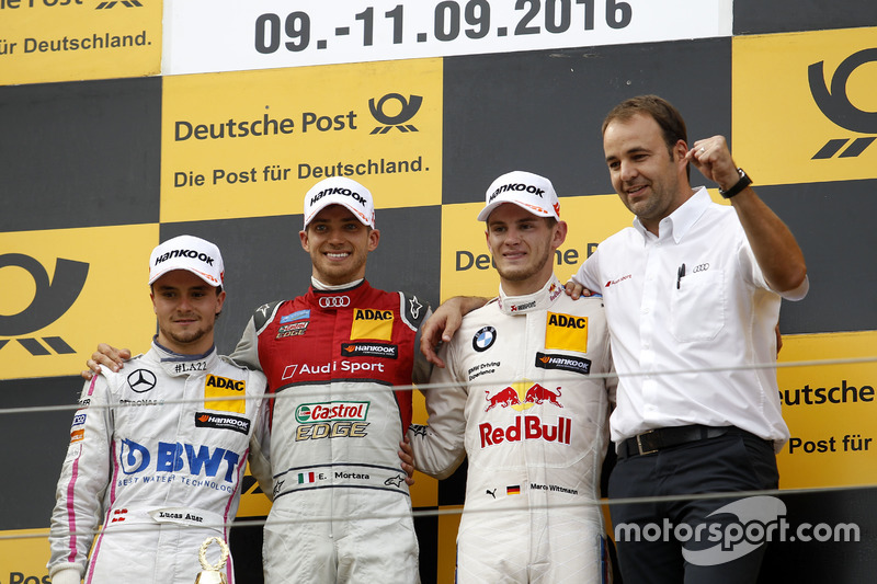Podest am Sonntag: Edoardo Mortara, Lucas Auer, Marco Wittmann