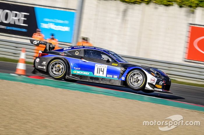 #114 Emil Frey Lexus Racing Lexus RC F GT3: Stéphane Ortelli, Norbert Siedler