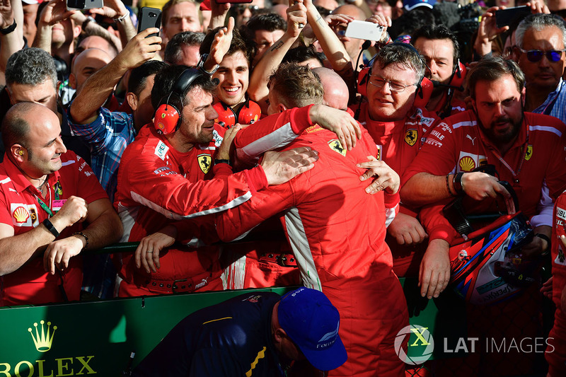 Победитель Себастьян Феттель, Ferrari