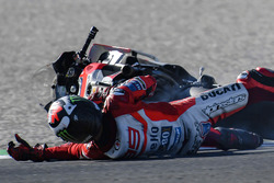 Chute de Jorge Lorenzo, Ducati Team