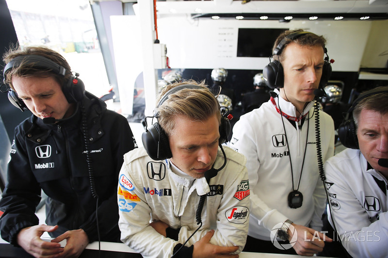 Kevin Magnussen, piloto de prueba y reserva de McLaren