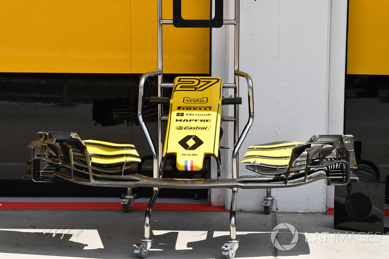 Renault Sport F1 Team R.S. 18 nose and front wing