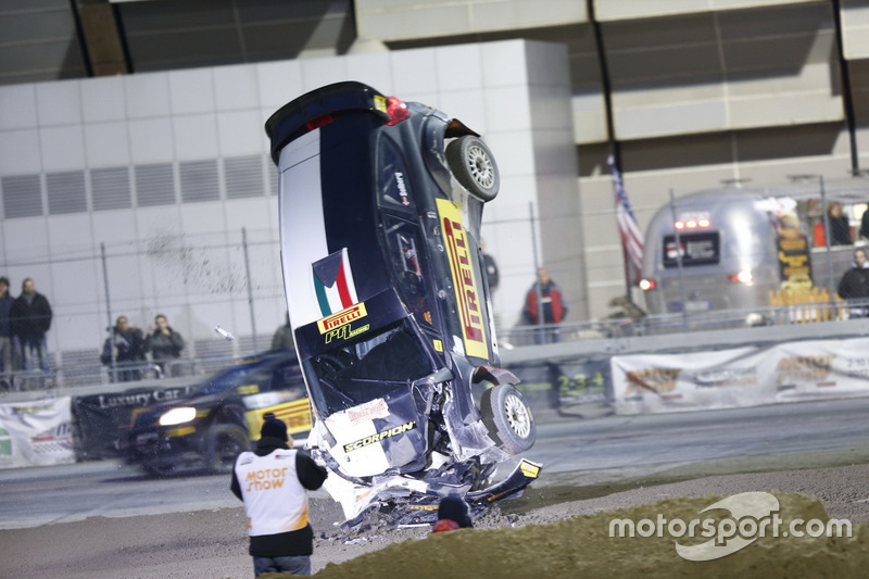 L'accident d'Oliver Solberg, Ford Fiesta WRC