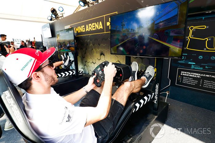 Daniel Abt, Audi Sport ABT Schaeffler, en la eRace