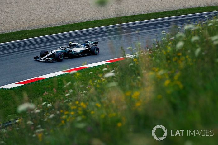 7º Valtteri Bottas, Mercedes-AMG F1 W09, Spielberg 2018. Tiempo: 1:03.130
