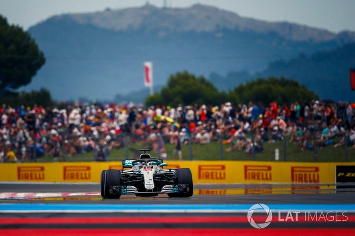 Hamilton fue el mejor en clasificación en el regreso de Paul Ricard a la F1