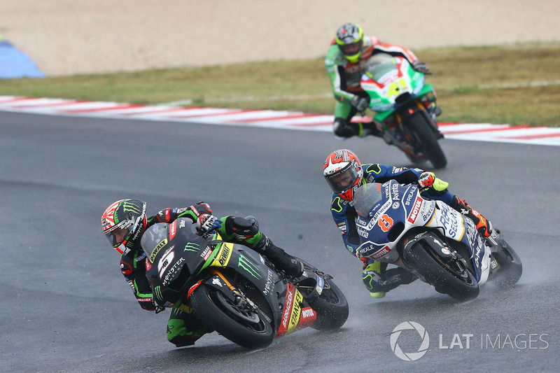 Johann Zarco devant Héctor Barberá