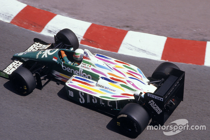 Teo Fabi, Benetton B186 BMW