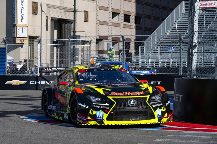 #14 Vasser Sullivan Racing Lexus RC F GT3: Jack Hawksworth, Ben Barnicoat