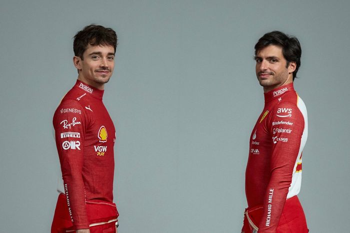 Charles Leclerc, Carlos Sainz, Ferrari