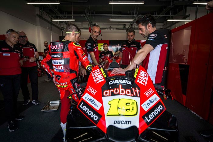 Alvaro Bautista, Ducati, Test Misano