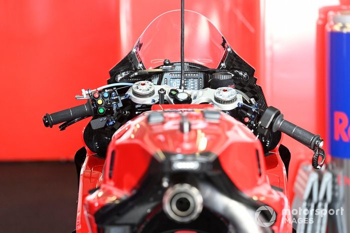 Detalle de la moto Gas gas