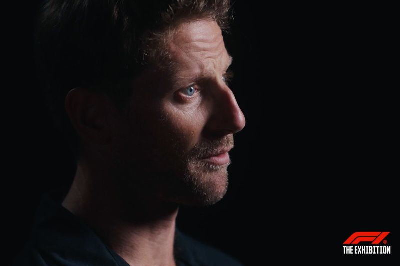 El coche de Romain Grosjean de su accidente de 2020