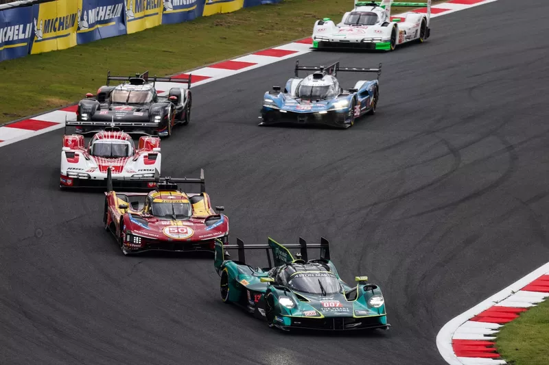 Aston Martin Thor Team Aston Martin Valkyrie #007 : Harry Tincknell, Tom Gamble, Ferrari AF Corse Ferrari 499P #50 : Antonio Fuoco, Miguel Molina, Nicklas Nielsen, Porsche Penske Motorsport Porsche 963 #6 : Kevin Estre, Laurens Vanthoor, Matt Campbell