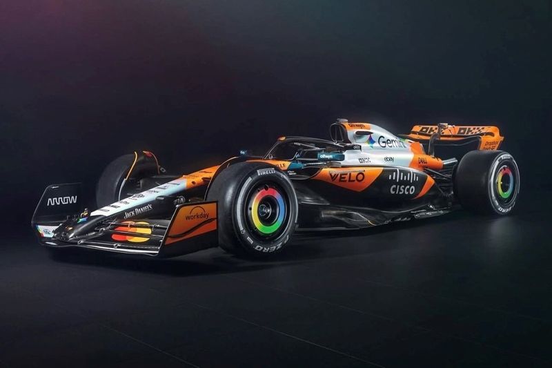 Decoración especial de McLaren para Austin