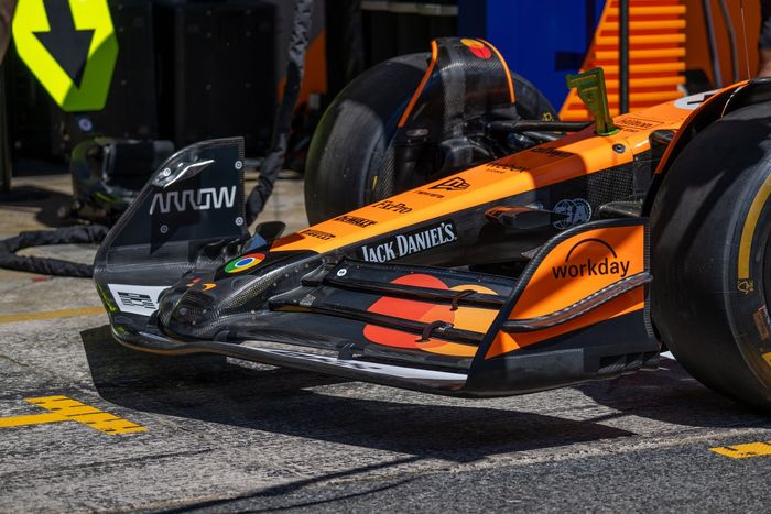 McLaren MCL39 technical detail