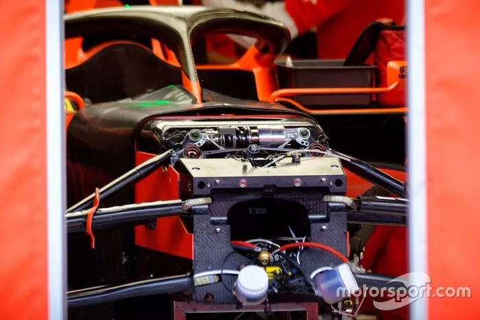 Detalle del frente Ferrari SF90