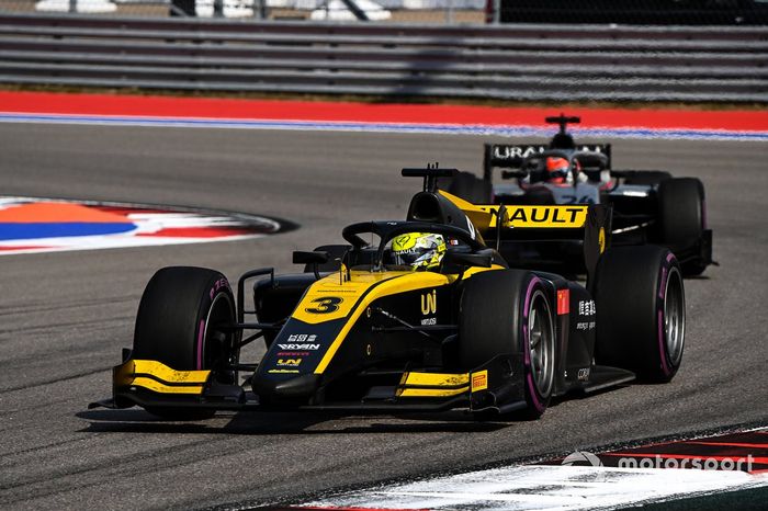 Guanyu Zhou, UNI-Virtuosi Nikita Mazepin, Hitech Grand Prix