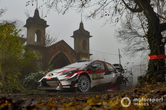 Takamoto Katsuta, Daniel Barritt, Toyota Gazoo Racing WRT Toyota Yaris WRC