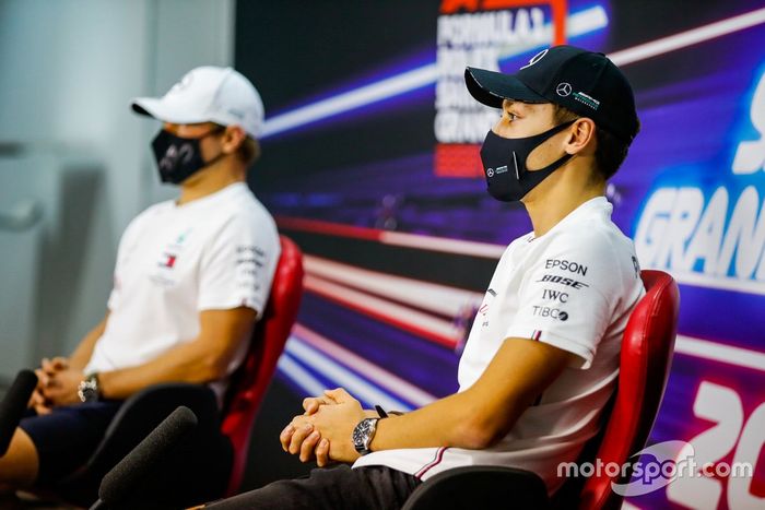 Valtteri Bottas, Mercedes-AMG F1, George Russell, Mercedes-AMG F1