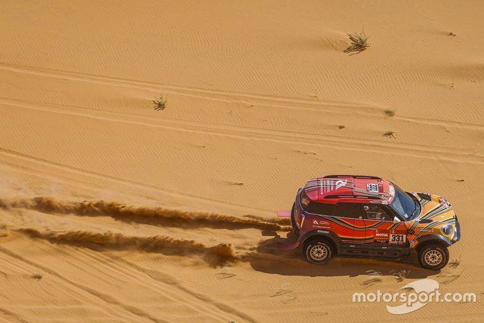 #331 X-Raid Mini JCW Rally Team: Victor Khoroshavsev, Anton Nikolaev