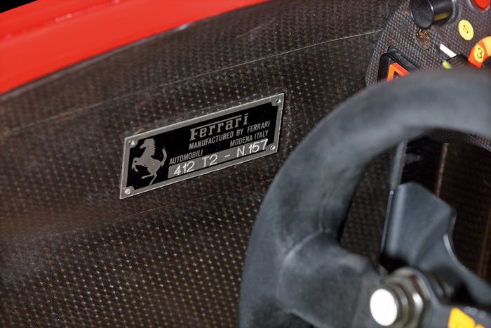 El Ferrari 412 T2 de la F1 1995