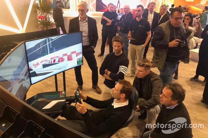 Presentation of the Qiddiya Grand Prix with Nico Hülkenberg, Alexander Wurz, Romain Grosjean, Damon Hill, David Coulthard, Loris Capirossi