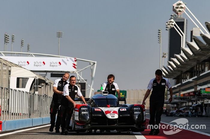 #7 Toyota Gazoo Racing Toyota TS050 - Hybrid: Mike Conway, Kamui Kobayashi, Jose Maria Lopez