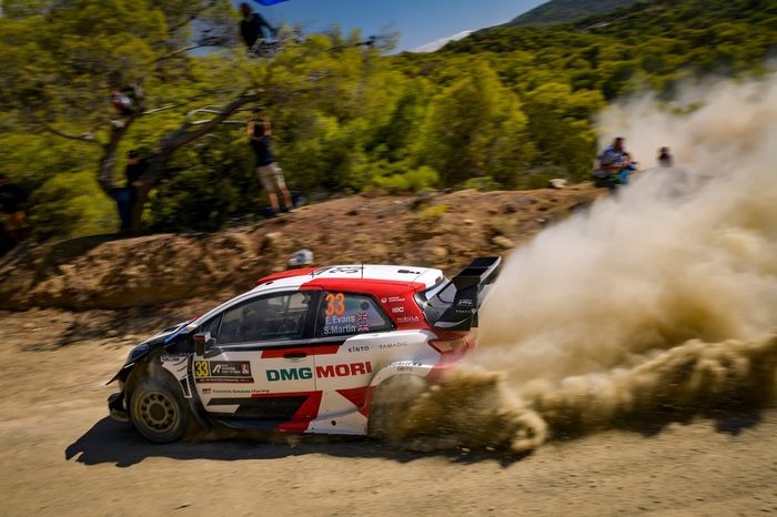 Elfyn Evans, Scott Martin, Toyota Gazoo Racing WRT Toyota Yaris WRC