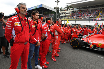 Maurizio Arrivabene, Antonio Giovinazzi, Ferrari