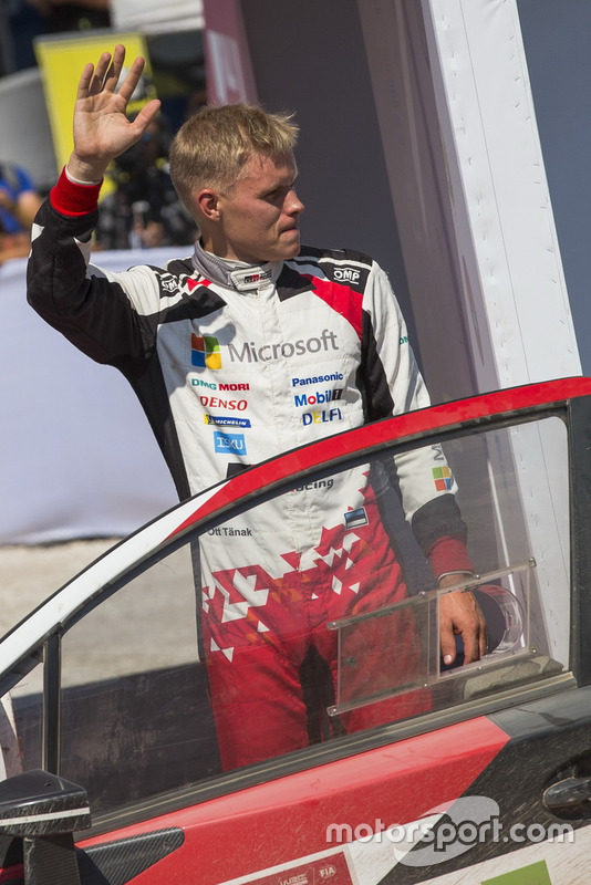 Winner Ott Tänak, Toyota Gazoo Racing WRT Toyota Yaris WRC