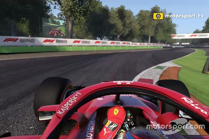 Pengereman keras lagi menuju chicane kedua. Jika Anda bisa mengambil banyak kerb sebanyak mungkin tanpa membuat tidak stabil, itu akan menjadi cara tercepat. Exit yang cukup sulit.